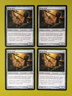 Heap Doll x4 Shadowmoor 4x Playset Magic the Gathering MTG - Image 1