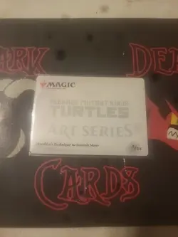 Magic The Gathering TMNT Art "Shredder's Technique" 7/54 Gold Stamped NM - Image 2