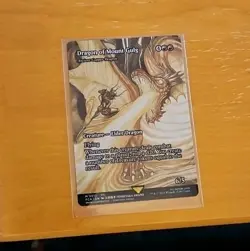 Dragon of Mount Gulg - Ancient Copper Dragon MTG Creature Elder Dragon NeverUsed - Image 1