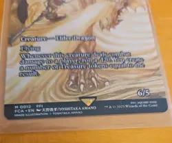 Dragon of Mount Gulg - Ancient Copper Dragon MTG Creature Elder Dragon NeverUsed - Image 2