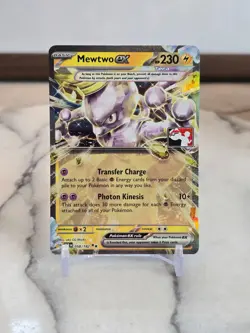 Pokemon TCG Mewtwo ex 058/182 Prize Pack Series Cards Holo NM - Image 1