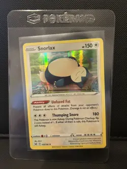 Snorlax 143/196 Holo Rare Lost Origin Pokemon Near Mint - Image 1