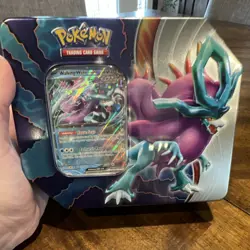 Pokemon Paradox Clash Tin Walking Wake & Iron Leaves Brand New Sealed - Image 1