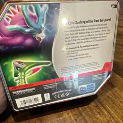Pokemon Paradox Clash Tin Walking Wake & Iron Leaves Brand New Sealed - Image 3