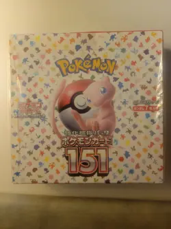 Pokemon TCG: Scarlet & Violet - 151 Japanese Booster Box - shrink factory sealed - Image 1