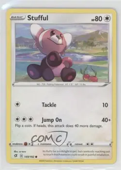 Stufful Pokemon Sword & Shield Rebel Clash #149 - Image 1