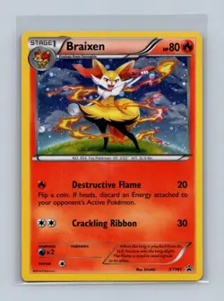 Braixen - XY161 XY161 Holo Promo XY Promo Pokemon Holo Lightly Played - Image 1