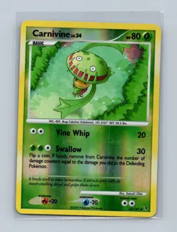 Carnivine 53/147 Uncommon Supreme Victors Pokemon Reverse Holo Lightly Played - Image 1