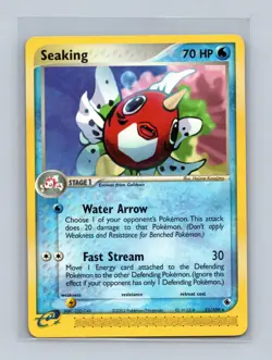 Seaking 21/109 Rare Ruby & Sapphire Pokemon Lightly Played - Image 1