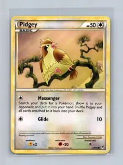 Pidgey 67/95 Common Call of Legends Pokemon Lightly Played - Image 1