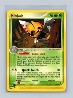 Ninjask 18/97 Rare Dragon Pokemon Lightly Played - Image 1