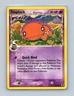 Trapinch 69/101 Common Dragon Frontiers Pokemon Lightly Played - Image 1