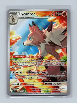 Lycanroc 166/159 Illustration Rare Journey Together Pokemon Holo Near Mint - Image 1