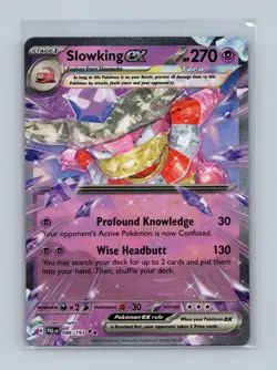 Slowking ex 086/193 Double Rare Paldea Evolved Pokemon Holo Near Mint - Image 1