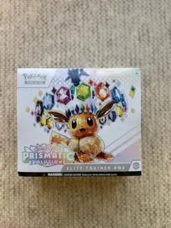Pokemon TCG Scarlet & Violet Prismatic Evolutions ETB Sealed - Image 1