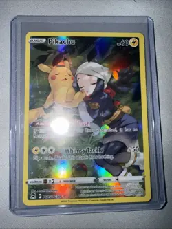 Pokemon Pikachu TG05/TG30 Lost Origin Trainer Gallery Full Art ultra Rare Nm/M - Image 1