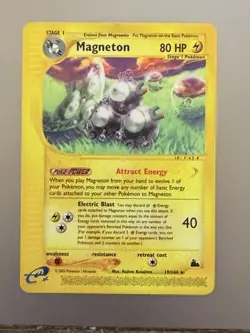 Magneton 19/144 MP Skyridge Non Holo Pokemon TCG Never Played TCG - Image 1