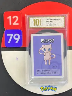 Mew Pristine 2019 Old Maid Pokemon Playing Cards Japanese Grade10 - Image 1