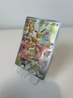 Pokemon Eevee 188/167 Sv06: Twilight Masquerade Illustration Rare Holo - Image 2