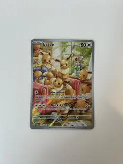 Pokemon Eevee 188/167 Sv06: Twilight Masquerade Illustration Rare Holo - Image 5