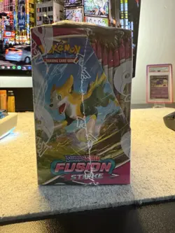 Fusion Strike Booster Box Factory Sealed From Pokemon Center 36 Packs TCG - Image 2