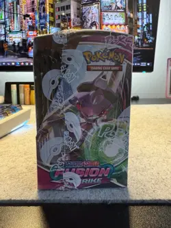 Fusion Strike Booster Box Factory Sealed From Pokemon Center 36 Packs TCG - Image 4
