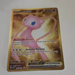Pokemon Mew EX 205/165 Scarlet & Violet 151 Gold Secret Rare Holo Basic 180 HP - Image 2