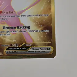 Pokemon Mew EX 205/165 Scarlet & Violet 151 Gold Secret Rare Holo Basic 180 HP - Image 4