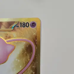 Pokemon Mew EX 205/165 Scarlet & Violet 151 Gold Secret Rare Holo Basic 180 HP - Image 5