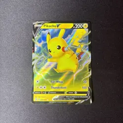 Pikachu V 086/264 Pokemon Fusion Strike - Image 1