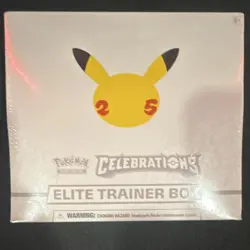 Pokemon Celebrations Elite Trainer Box English Pikachu Pokemon TCG Card Game - Image 1