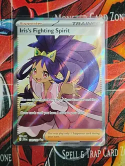 Pokemon TCG Iris's Fighting Spirit 180/159 & Raifort 142/1 31 Full Art NM - Image 3