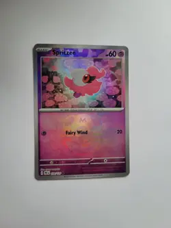 Pokemon TCG Spritzee Holo Master Ball Pattern Prismatic Evolutions 038/131 - Image 1