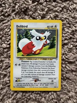 Pokemon Delibird 5/64 - Holo - Neo Revelation - Unlimited - MP - Image 1