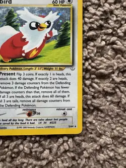 Pokemon Delibird 5/64 - Holo - Neo Revelation - Unlimited - MP - Image 4