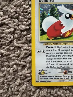 Pokemon Delibird 5/64 - Holo - Neo Revelation - Unlimited - MP - Image 5