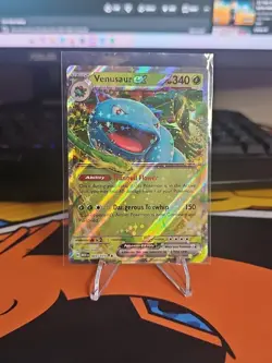 Venusaur EX 3/165 Pokemon TCG Scarlet & Violet 151 Double Rare NM - Image 2