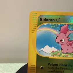Nidoran M 096/147 Aquapolis Reverse Holo Vintage Pokemon - Image 2