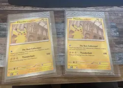 2）Pikachu At The Museum Pokemon X Natural History Museum Jumbo Promo - US Seller - Image 1
