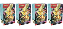 4 x Pokemon TCG: Mega Evolution-Ascended Heroes Booster Bundle (6 Packs) 🛍✅ - Image 1
