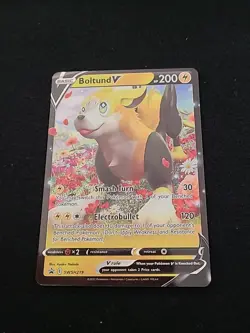 Pokemon Boltund V SWSH219 Black Star Promo Y2 Sword & Shield PACK FRESH NM - Image 1
