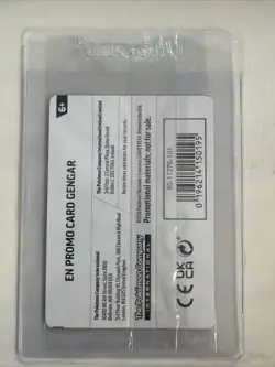 SEALED Pokemon Gengar Promo Holo GameStop Exclusive 050/088 - Image 2