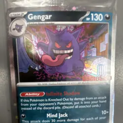 Pokemon TCG Gengar Promo Stamped GameStop Exclusive Sealed Pack 050/088 - Image 2