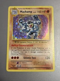 Pokemon TCG Machamp Evolutions Prerelease Promo Holo 59/108 2016 English - Image 1