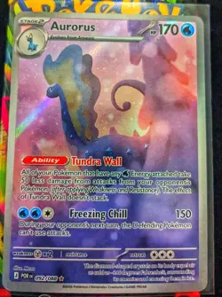 Pokemon Tcg Perfect Order Aurorus 92/88 Illustration Rare Near Mint Pack Fresh - Image 1