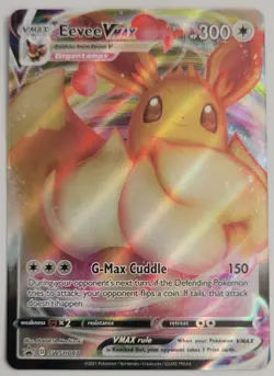 EEVEE VMAX SWSH087 HOLO PROMO SWORD & SHIELD PROMO POKEMON NM - Image 1