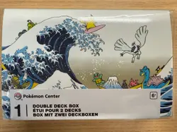 🚀NEW Pokemon TCG Great Wave Pikachu & Friends Double Deck Box x Pokemon Center - Image 1