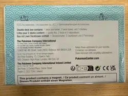 🚀NEW Pokemon TCG Great Wave Pikachu & Friends Double Deck Box x Pokemon Center - Image 2