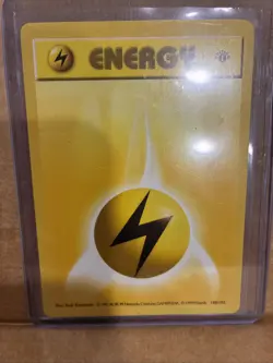 1999 POKEMON GAME 100 LIGHTNING ENERGY 1ST EDITION Mint Conditions - Image 1