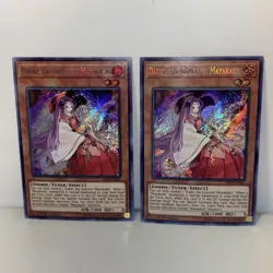 Dakki, the Graceful Mayakashi MAMA-EN016 Ultra Rare X2 1st Edition NM Yugioh TCG - Image 1
